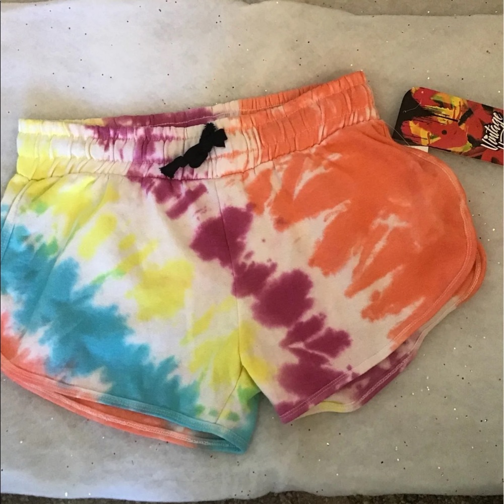 NWT dolphin tie dye shorts